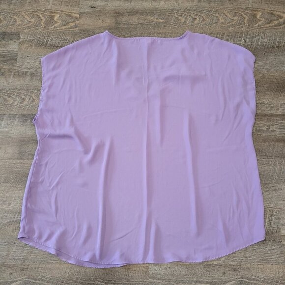 TORRID | Georgette Lace Inset Blouse Top | Sz. 2X - Picture 7 of 7